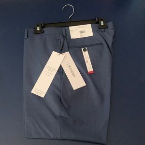 Men's Calvin Klein Dress Pant Brand New with tags! 34W x 29L Blue